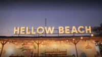 hellow beach cafe serang