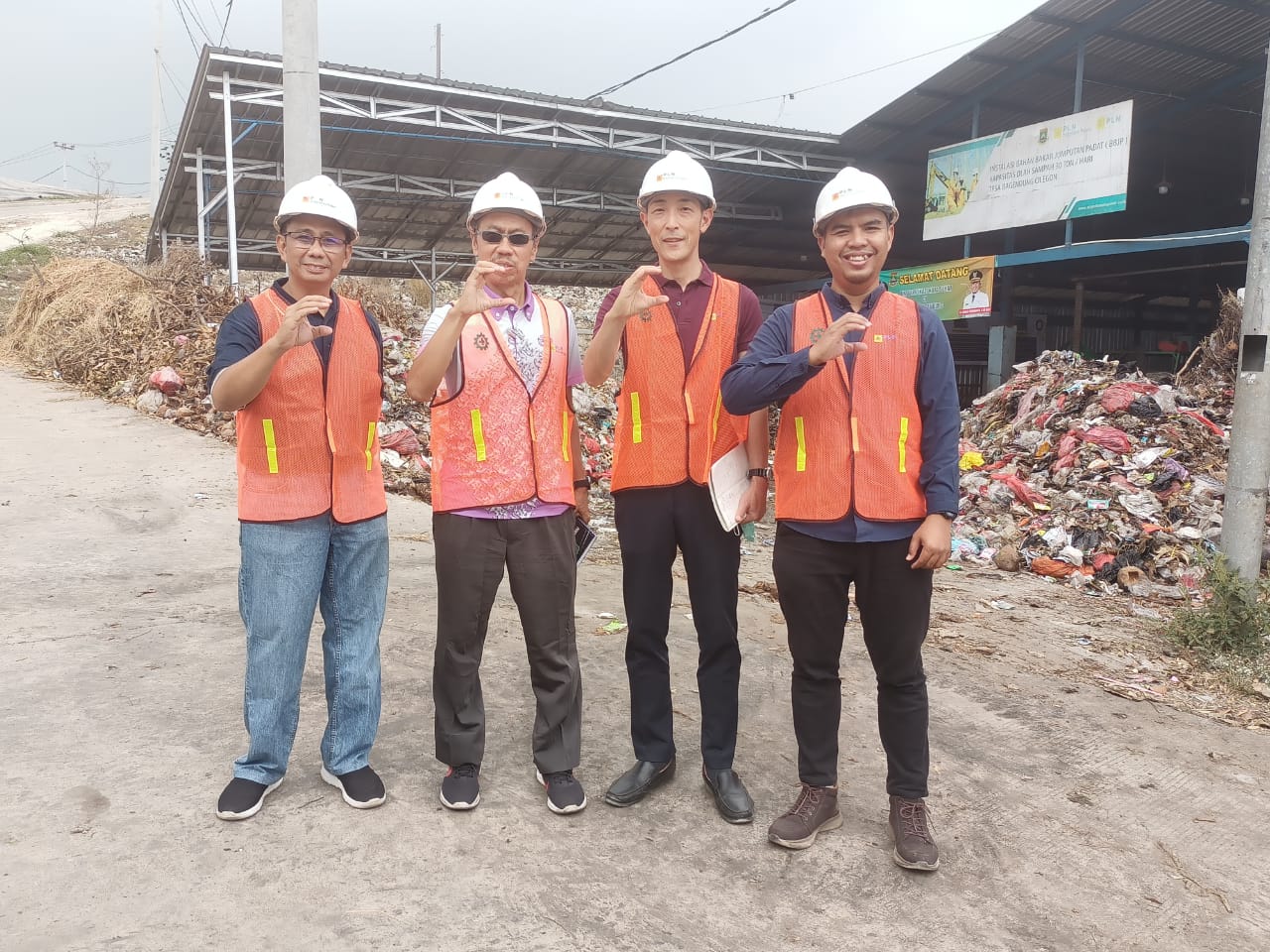 Delegasi IGES Jepang memeriksa pabrik BBJP di Kota Cilegon
