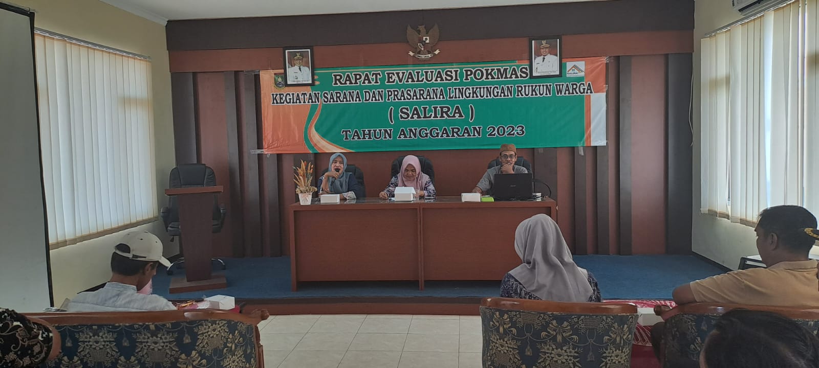 Warga Purwakarta dalam Rapat Evaluasi Program Salira 2023