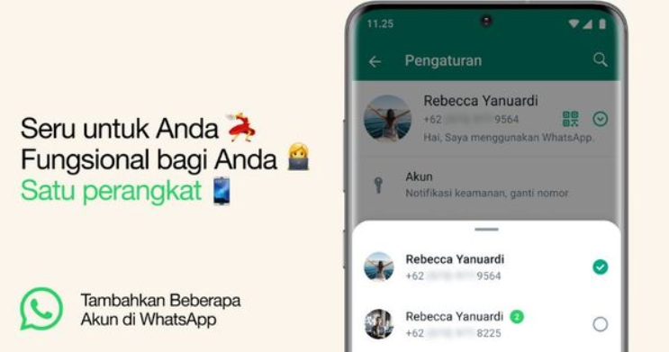whatsapp multiple account