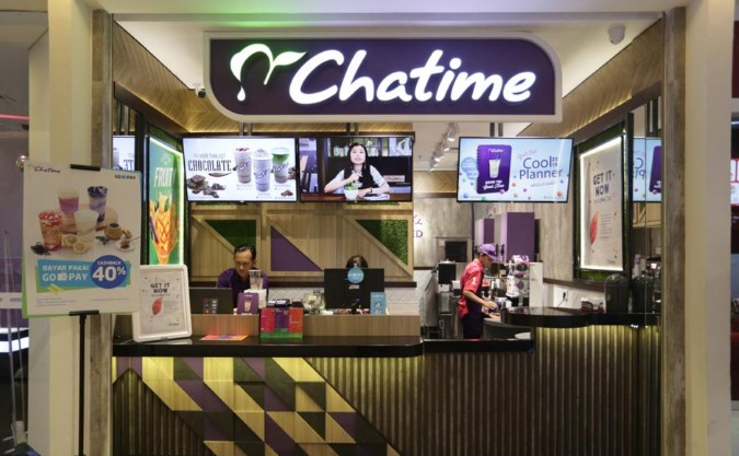 chatime dekat pintu masuk utama ccm cilegon