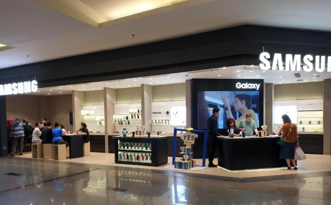 toko samsung di cilegon center mall