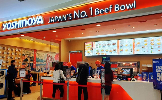 yoshinoya cilegon center mall